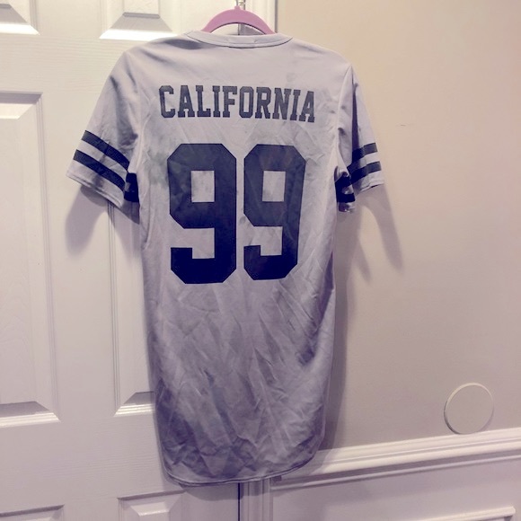 Mind Code Jersey Shirt Dress Medium - Picture 2 of 6